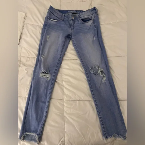 American Eagle. Size 8. Light blue - Picture 1 of 2